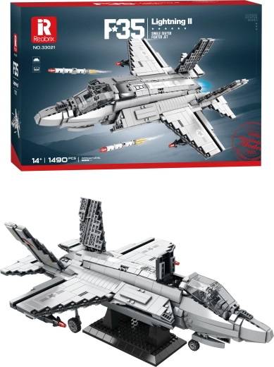 Byggesæt: jagerfly F-35 Lightning II (1490 dele)