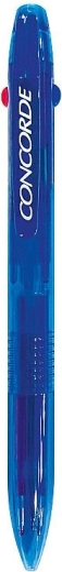 Gelpen Concorde Trix 3-i-1, viskelig, 0,7 mm + 4 refiller