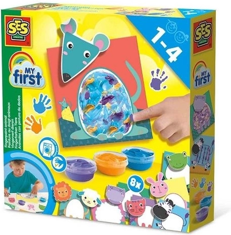 SES Creative My First dyr – fingermaling