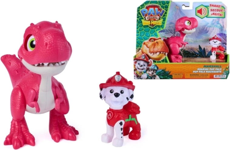 Figur Spin Master PAW Patrol: Marshall med dinosaurtilbehør