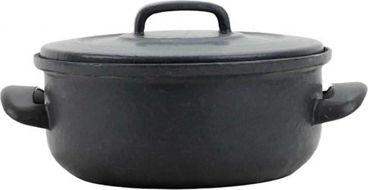 Emaljeret gryde med låg 20 cm, 2 l BSE