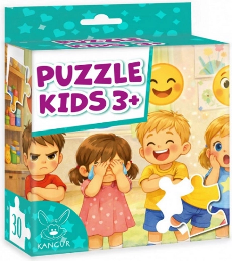 Puzzle Kids 3+ følelser