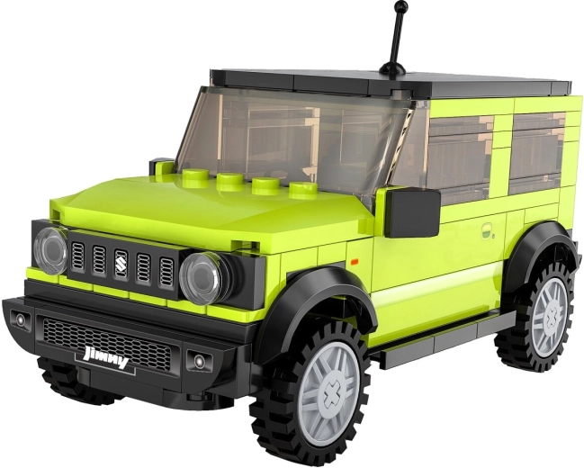 CaDA Suzuki Jimny 1:24 grøn byggesæt