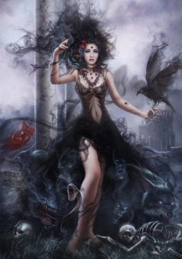 Grafika puslespil skygge - 1000 brikker