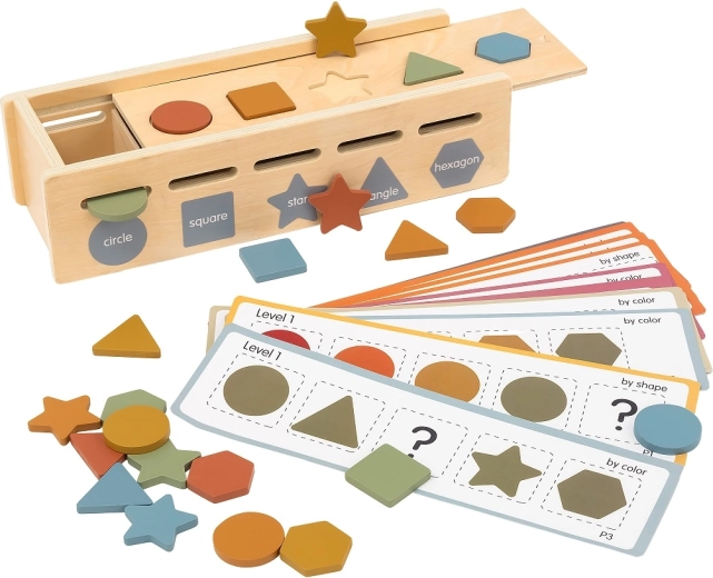 2Kids Toys motorisk puttekasse til sortering af former og farver