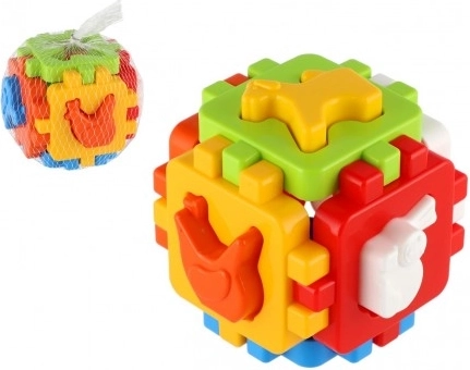 Plastisk puttekasse 10 × 10 cm i net