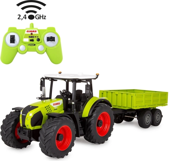 RC-traktor Claas Arion 660 med tipvogn 1:24