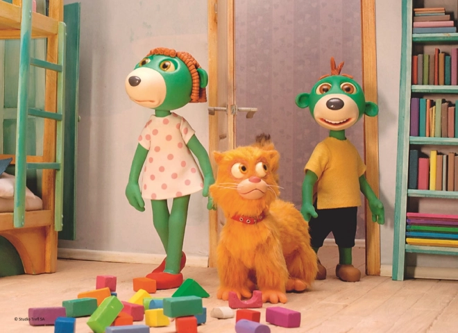 Puzzle Treflíci med kattemotiv 20 brikker