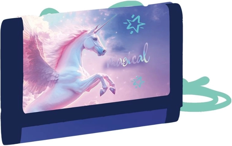 Børnetekstilpung Pegas til halsen med velcrolukning