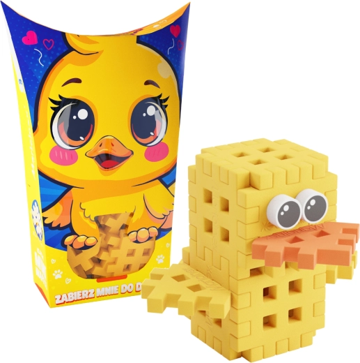 Byggesæt Mini Waffle Pocket Pets – andeunge