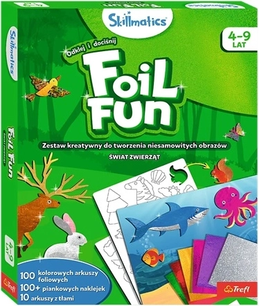 Trefl Skillmatics FoilFun dyrenes verden