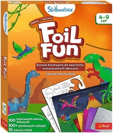 Skillmatics Foil Fun dinosaurlandskab – kreativt sæt med folie