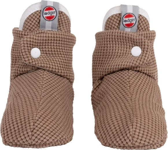 Lodger bomuldssutter Slipper Ciumbelle beige 6–12 måneder