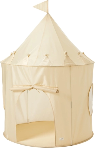 3 Sprouts legetelt til børn af genanvendt polyester, beige