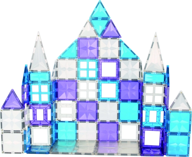 Cleverclixx magnetisk byggesæt Mega Ice Crystal Pack 180 dele