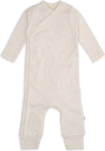 Lodger babyheldragt melange birch, størrelse 68
