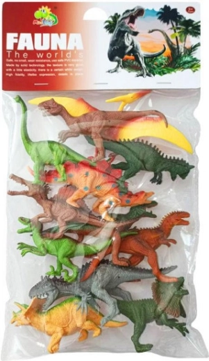 Dinosaurussæt – 12 figurer