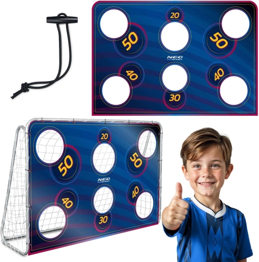 Neo-Sport målplade til fodboldmål 215 × 150 cm