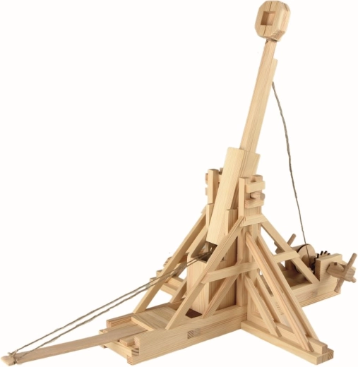 Walachia træ-byggesæt til limning Trebuchet