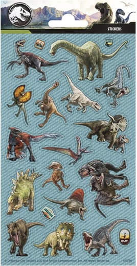 Jurassic Park klistermærker til børn