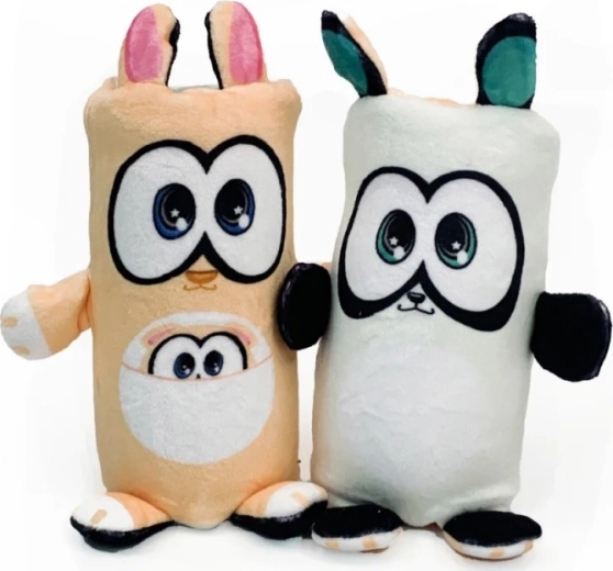 Maskot Dublusie - vendbar kænguru/panda