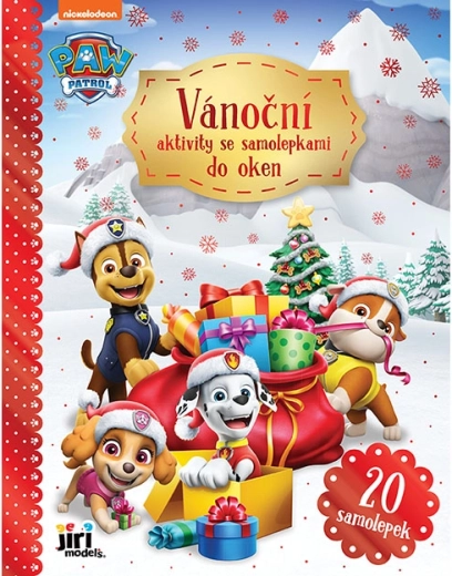Juleaktiviteter med vinduesklistermærker Paw Patrol