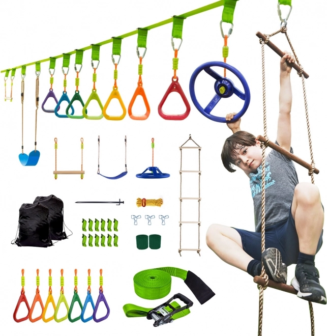 2Kids Toys ninja forhindringsbane