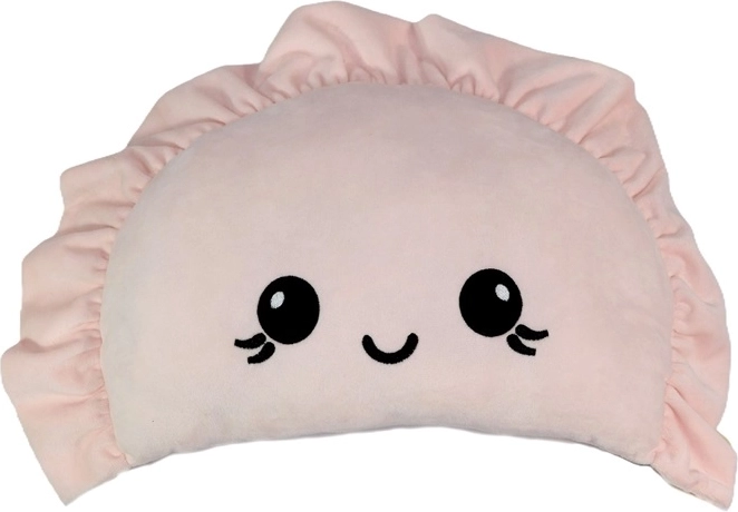 Lyserød plys-pierog 42 cm