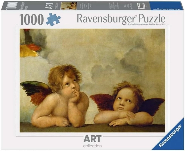 Ravensburger puslespil Art Collection: cherubiner 1000 brikker