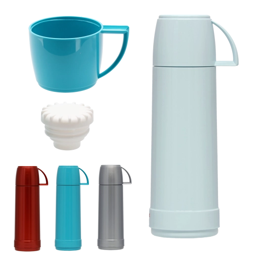 Termoflaske Pick Me Up 0,75 l med glasindsats