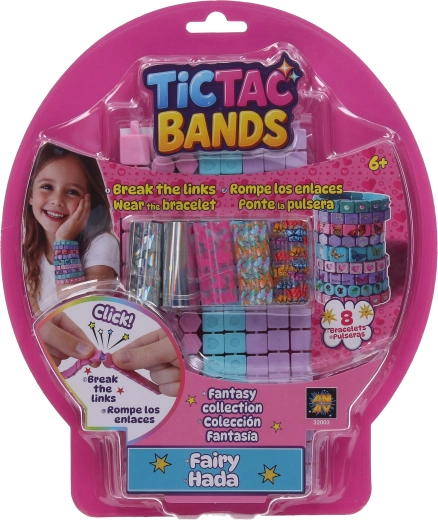TICTAC BANDS sæt til fremstilling af armbånd med fe-motiv - 8 stk.