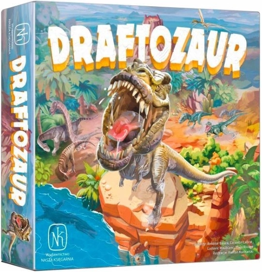 Draftosaurus – familiært strategispil med træ‑dinosaurer