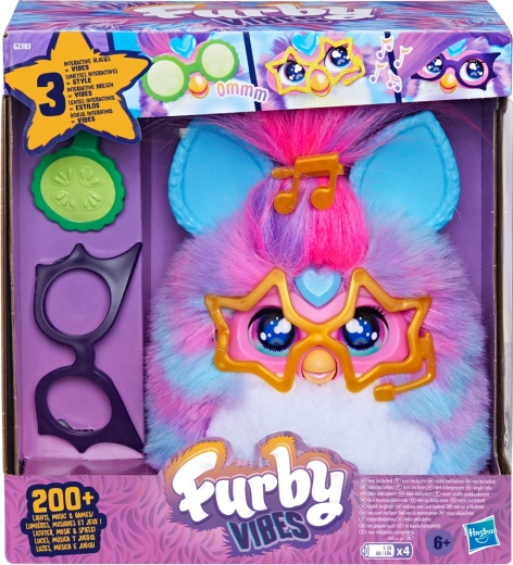 Hasbro Furby Vibes interaktiv plyskammerat