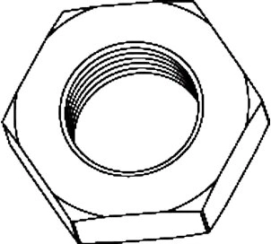Jamara hjulmøtrik M12x1,0