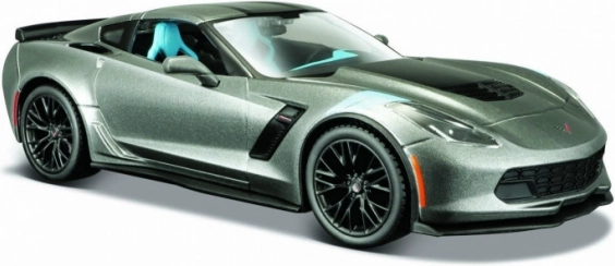 Model Corvette Grand Sport 2017 1:24 grå