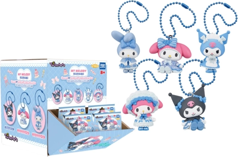 TOMY Twinchees samlerfigurer Kuromi