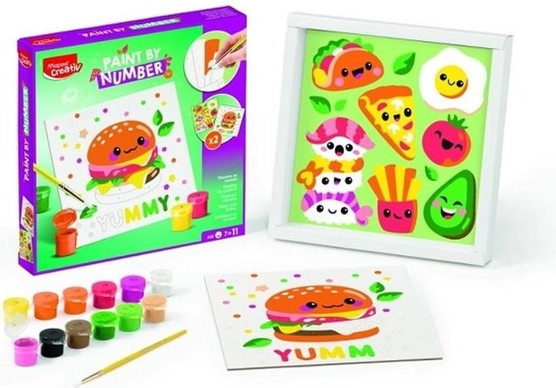 Creativ Mal efter tal Yummy