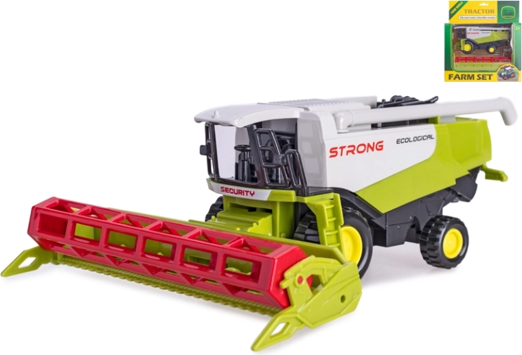 Metalkombajn 18 cm med frihjul