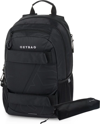 Studenter-rygsæk med etui OXY Sport Black