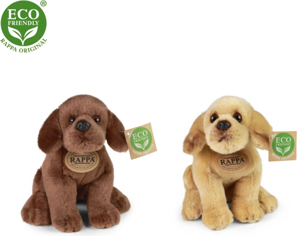 Plys labrador siddende 20 cm ECO‑FRIENDLY