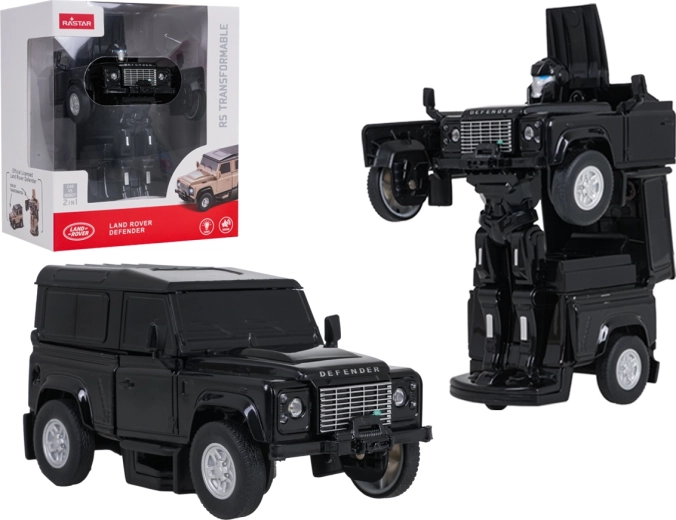 Transformerende bil og robot 2 i 1 Land Rover Defender RASTAR