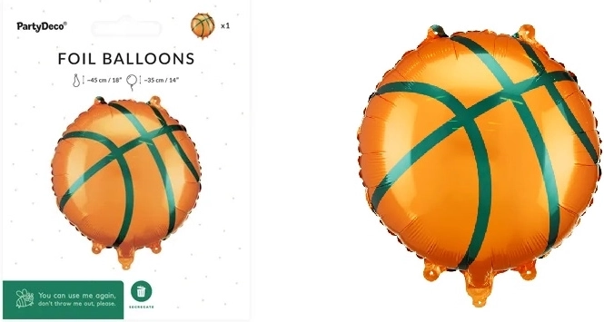 Folieballon Basketball