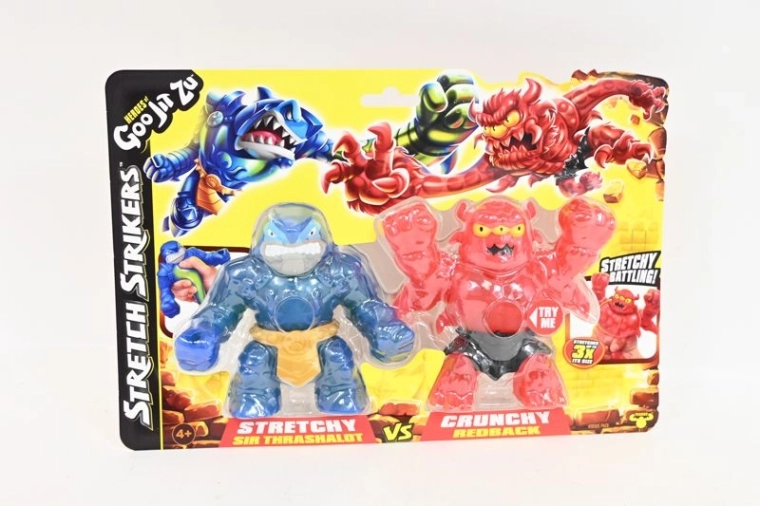 Goo Jit Zu sæt med 2 figurer Sir Thrashalot og Redback