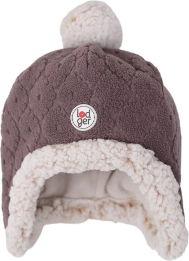 Lodger fleecehue Hatter Folklore mauve 0–3 måneder