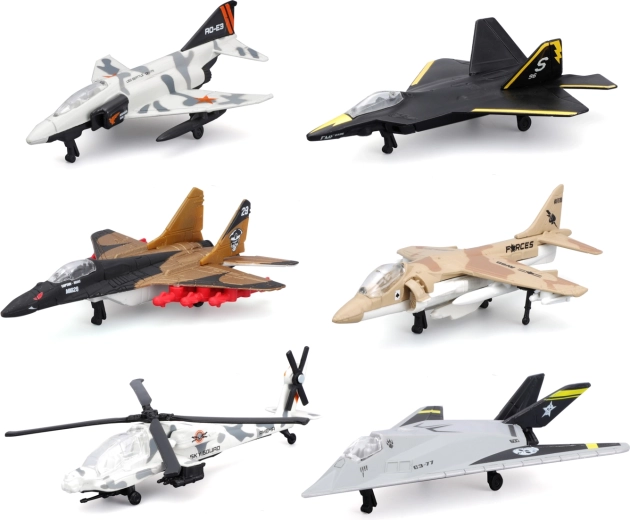Maisto Military Series militærfly i blisterpakning