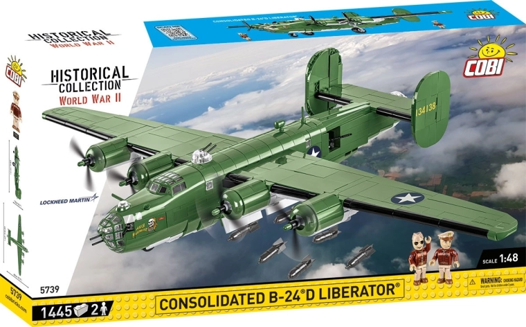 Cobi Consolidated B-24D Liberator 1:48 byggesæt