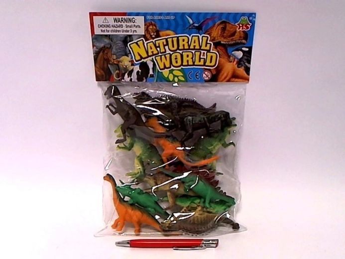 Sæt dinosaurfigurer 10 cm (12 stk.)