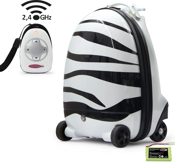 Jamara børne RC-kuffert zebra 2,4 GHz - 1 stk.