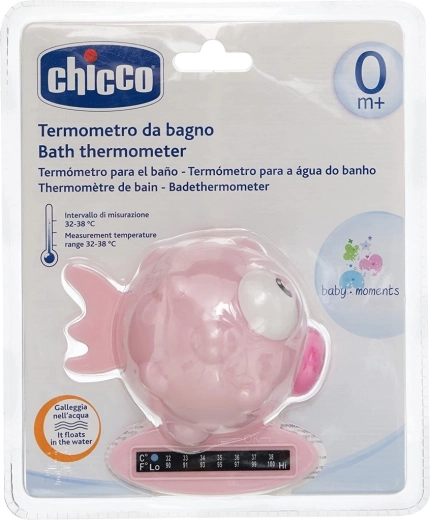 Chicco badetermometer Fisk lyserød
