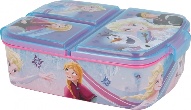 Tredelt madkasse Frozen Iridescent Aqua